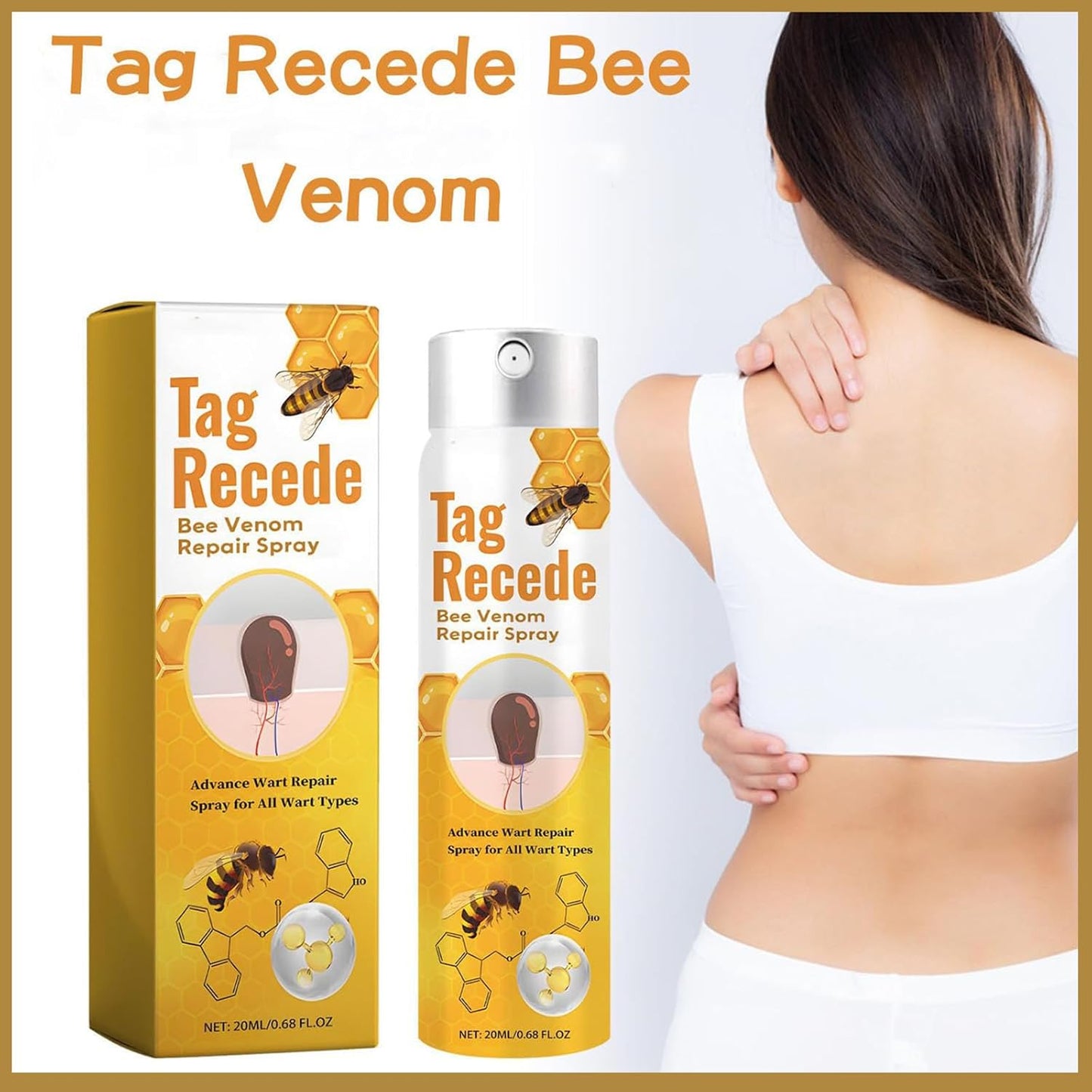 🐝BeeVital™ | Tratamiento en aerosol para Verrugas, lunares y manchas| base de veneno de abeja