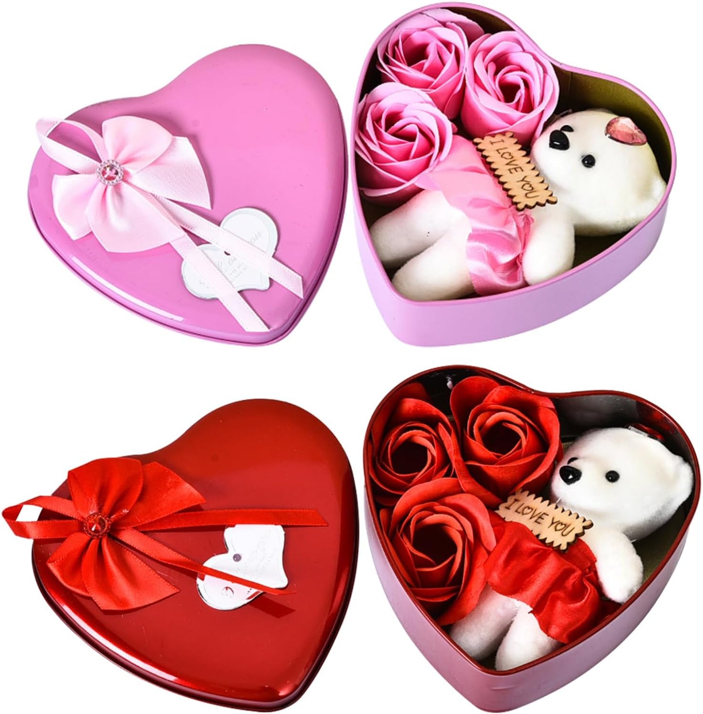 REGALO AMOR Y AMISTAD OSO CORAZON