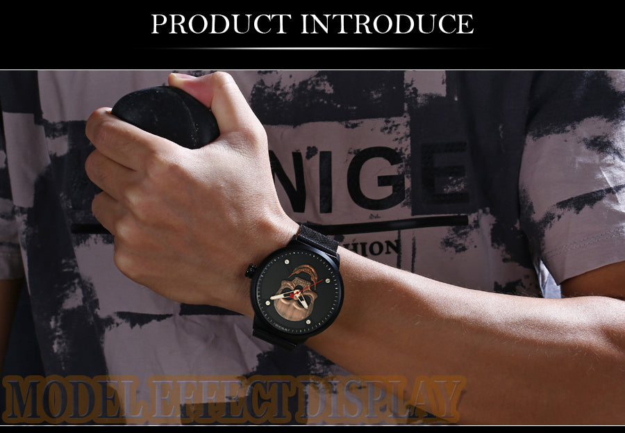 RELOJ CALAVERA COBRE