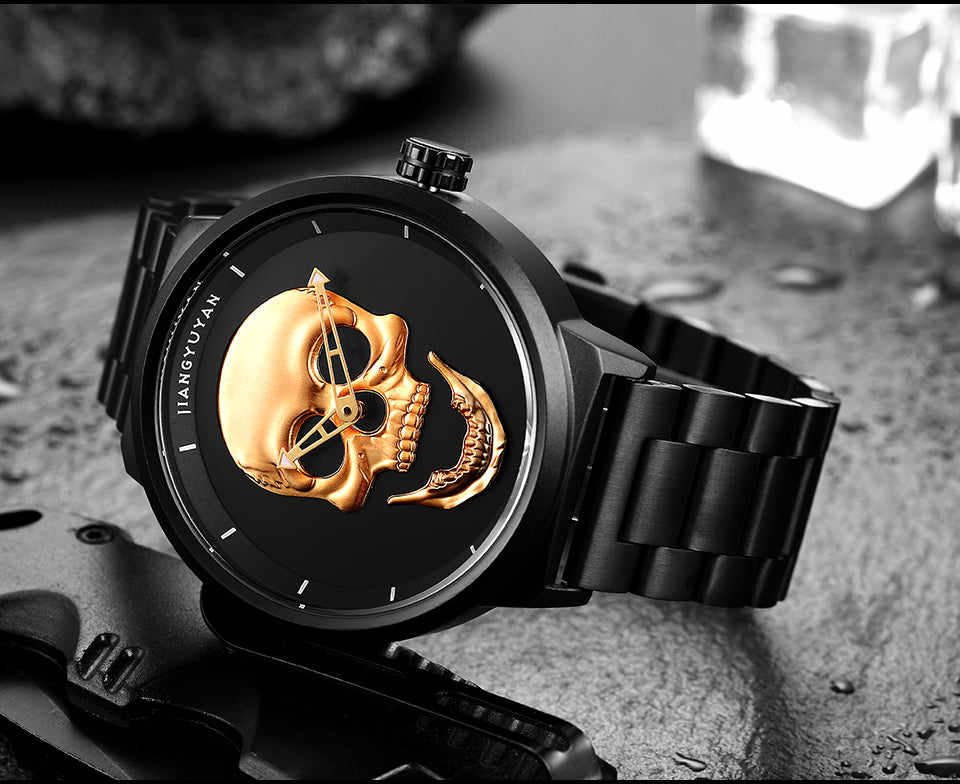 RELOJ CALAVERA COBRE