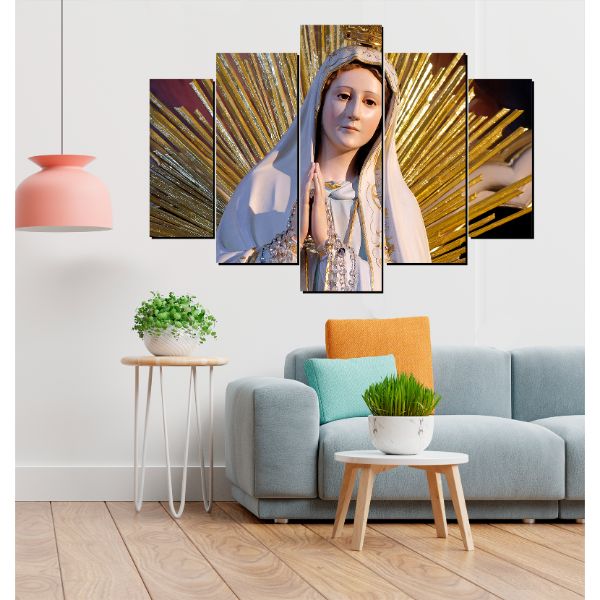 Cuadros vinilo 5 piezas- Diseños Religiosos