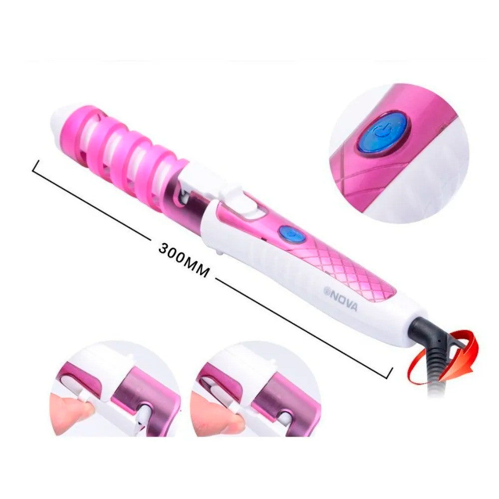 COMBO: CEPILLO SECADOR 🥑 AGUACATE + PINZA RIZADORA