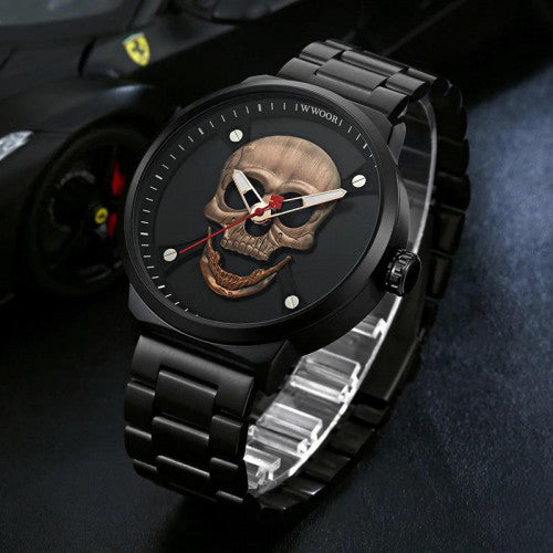 RELOJ CALAVERA COBRE