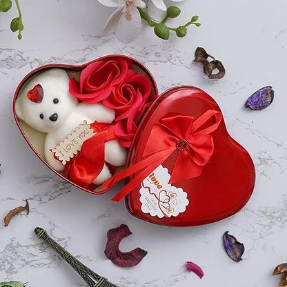 REGALO AMOR Y AMISTAD OSO CORAZON