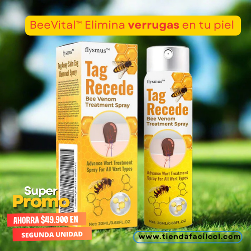 🐝BeeVital™ (UP)| Tratamiento en aerosol para Verrugas, lunares y manchas| base de veneno de abeja (UP)