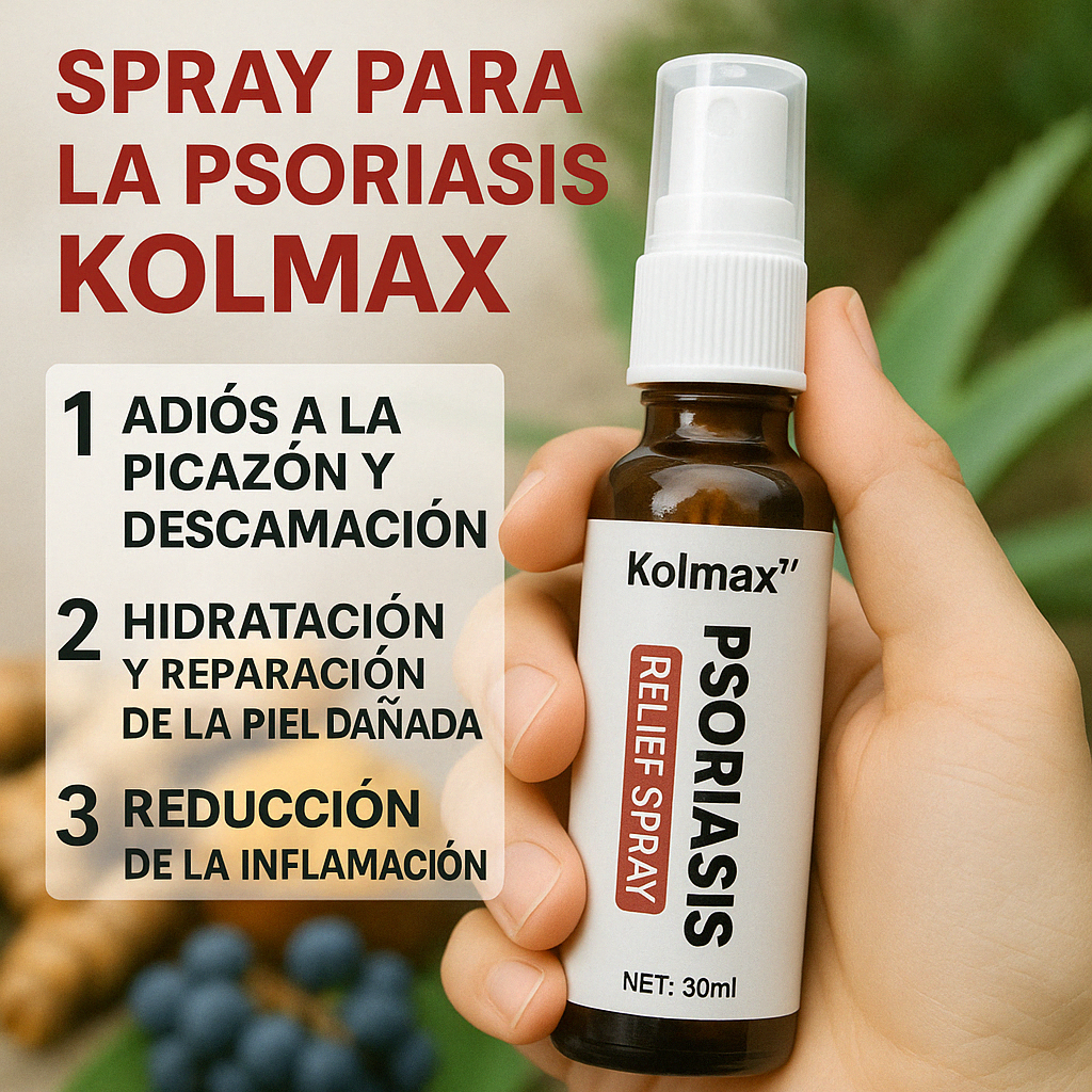 🌿✨Kolmax™ | ⛔️¡ADIÓS PICAZÓN! Tratamiento en aerosol para PSORIASIS