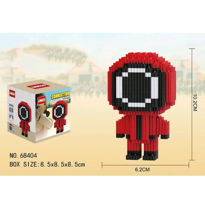 Set tipo LEGO 276 PIEZAS | (SOLDADOS) Juego del Calamar 🦑