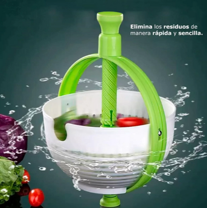 🍎🥗Colador Multifuncional Drenaje Giratorio
