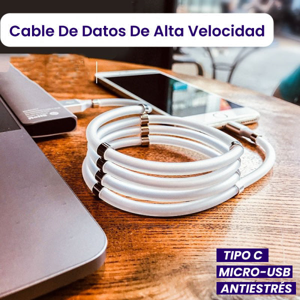 Cable de Carga USB Magnético - Tipo C