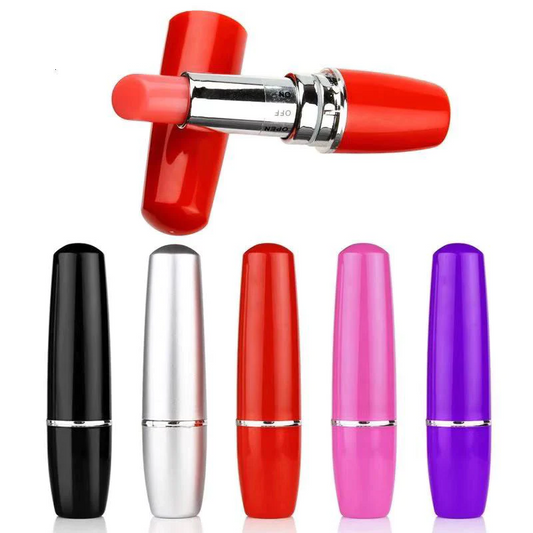 Vibrador labial discreto